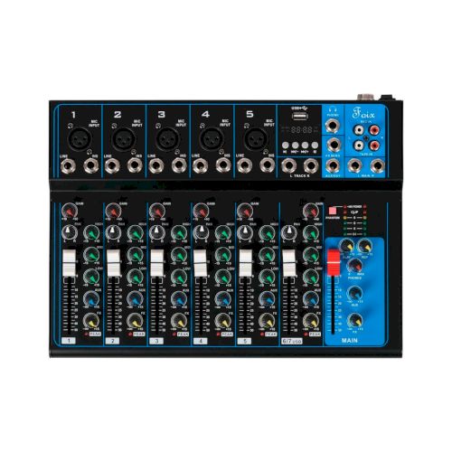 Микшерный пульт LBS-F07 Foix, 7 каналов