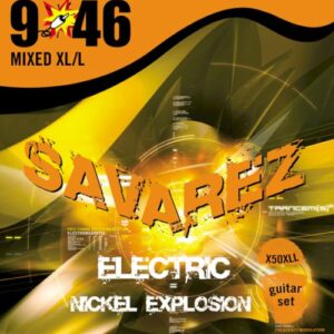 Комплект струн для электрогитары Savarez , никелированные, 9-46, X50XLL Explosion