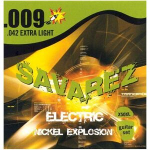 Комплект струн для электрогитары Savarez , никелированные, 9-42, X50XL Explosion