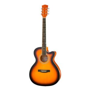 Акустическая гитара, Smiger GA-H10-39-SB, с вырезом, санберст