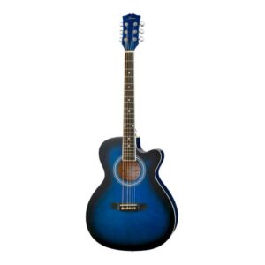 Акустическая гитара, Smiger GA-H10-39-BL, с вырезом, синяя