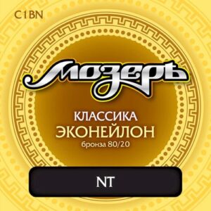 Комплект струн для классической гитары C1BN, эконейлон/бронза, среднее натяжение, Мозеръ